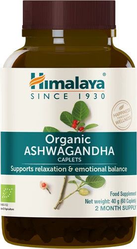 Himalaya Organic Ashwagandha 60 caps. zdjęcie 1