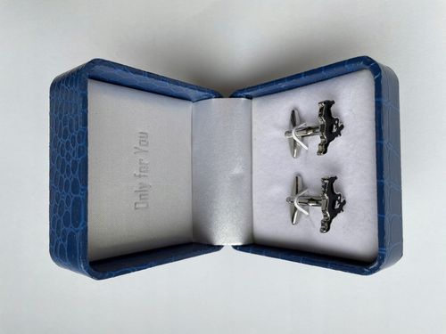 Srebrne spinki do mankietów EXC Ford Mustang GT Bullitt na Arena.pl