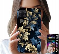 ETUI DO SAMSUNG GALAXY A22 5G - ELEGANCKIE ZŁOTE MODNE WZORY FUTERAŁ