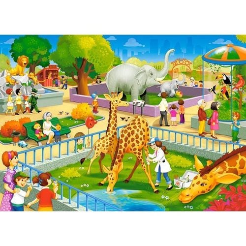 Puzzle 60el. zoo visit na Arena.pl