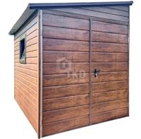 Schowek Domek Ogrodowy 3x2m Brama dwuskrzydłowa okno Dach  TKD274