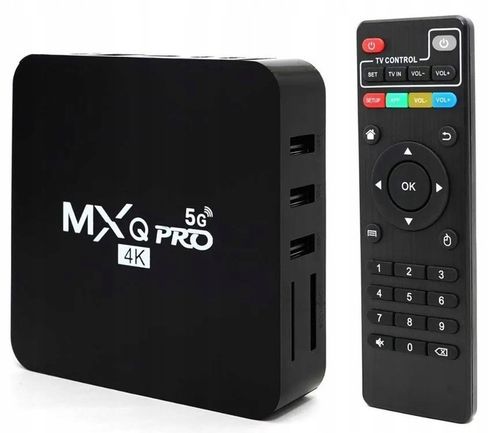 Smart TV BOX 16GB MXQ PRO 4K 2+16GB ANDROID 10.1 WiFi 5G na Arena.pl