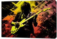 Obraz 100x70cm Gitarowa Pasja Na Elektryku