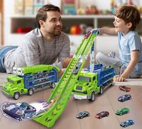 SAMOCHÓD LAWETA CIĘŻARÓWKA 6 SZT RESORAKI TIR DUŻA WYRZUTNIA DLA AUT