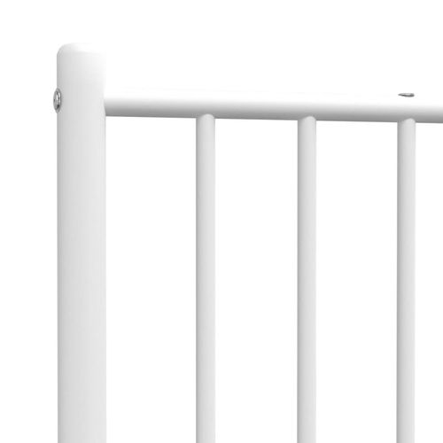 Metalowe wezgłowie, białe, 80 cm na Arena.pl