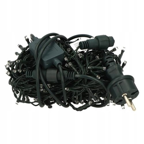 LAMPKI ŚWIATEŁKA CHOINKOWE 1000 LED ZEWNĘTRZNE STAŁE + FLASH NIEBIESKIE na Arena.pl