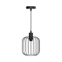 Żelazna lampa wisząca Aigostar 273231146 z gwintem E27 do salonu
