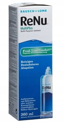 PŁYN DO SOCZEWEK RENU MULTIPLUS 360 ML BAUSCH&LOMB zdjęcie 5