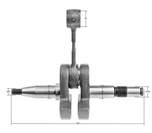 Wał korbowy Husqvarna 365 8R48-549 na Arena.pl
