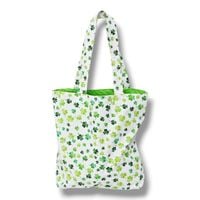 Torba na zakupy bawełniana shopperka torba shopper zakupowa koniczynka