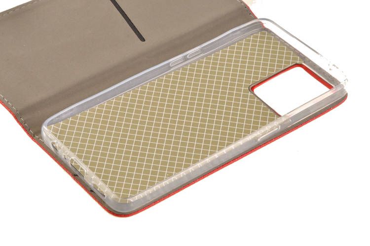 Etui Smart do Oppo Reno 7 4G czerwony zdjęcie 4