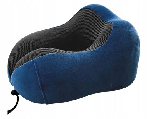 PODUSZKA TURYSTYCZNA PODRÓŻNA ROGAL NA SZYJĘ Z PIANKI MEMORY DO SAMOLOTU na Arena.pl