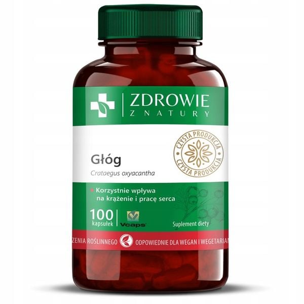 Suplement diety Colfarm Głóg, 100 kaps. zdjęcie 1