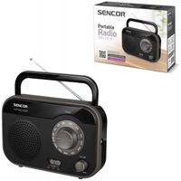 Radio sieciowo-bateryjne AM, FM Sencor SRD 210 B