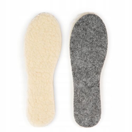 Wkładki Do Butów Wełna Filc Unisex Rozmiary 36-47 na Arena.pl