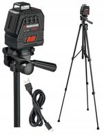 Najnowszy Laser krzyżowy Parkside Performance PKLLP 360 B3 zielony +