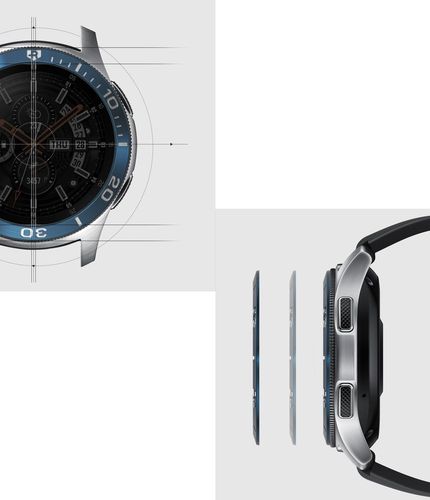 RINGKE BEZEL STYLING GALAXY WATCH 46MM STAINLESS SILVER na Arena.pl