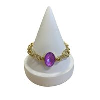 Bransoletka z kryształem Crystal Electric Violet Ignite z kolekcji Primero