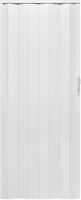 Drzwi harmonijkowe 001P BIAŁY MAT - 90 cm