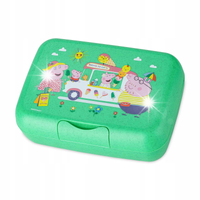Lunchbox + miseczka świnka Peppa Organic Spring Green Koziol K8388761