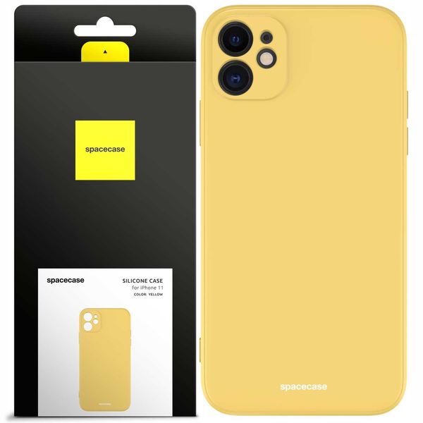 Spacecase Silicone Case Iphone 11 Yellow zdjęcie 1