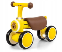 Milly Mally Pojazd York Yellow Jeździk dla Dzieci Żółty Piankowe Koła