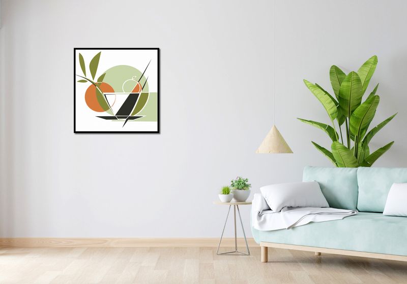 Plakat 70x70cm Owocowa Herbata zdjęcie 4