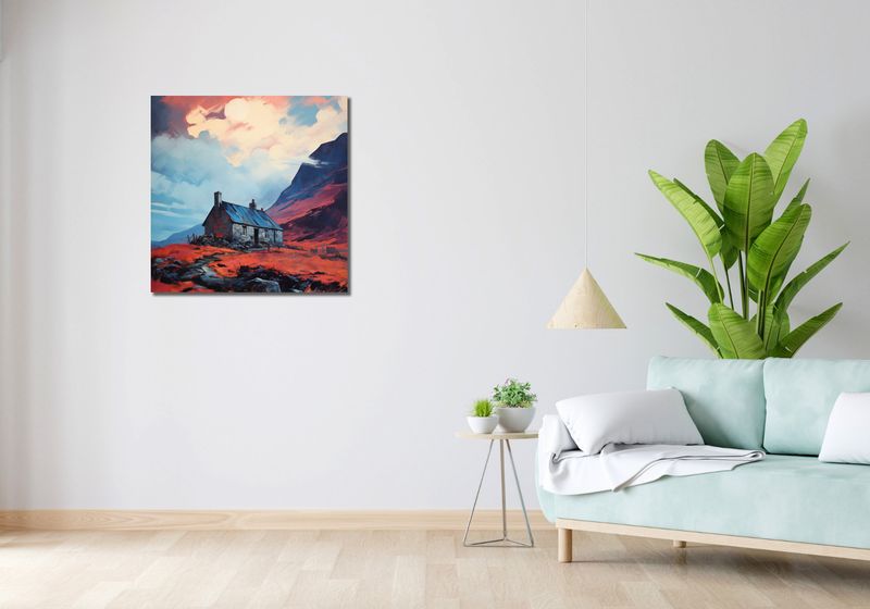 Obraz 70x70cm Ostatni Bastion zdjęcie 2