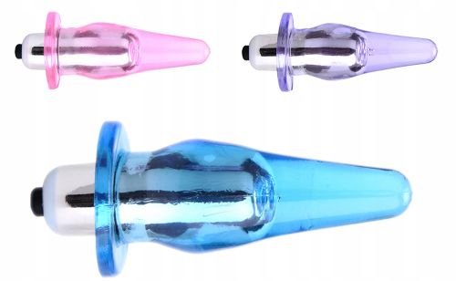 KOREK PLUG ANALNY SILNA SEX WIBRACJA - MASUJE ANUS na Arena.pl