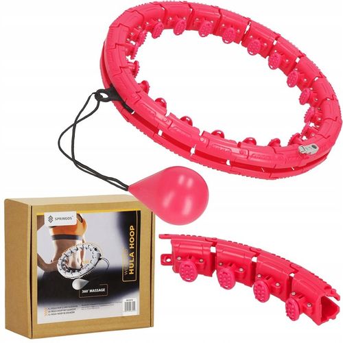 HULA HOP ODCHUDZAJACE OBCIĄŻENIE WYPUSTKI MODUŁOWY MASAŻER + OBCIĄŻNIK na Arena.pl
