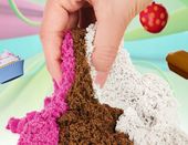 KINETIC SAND LODOWE PRZYSMAKI LODZIARNIA PACHNĄCY 3 KOLORY ZAPACHOWE