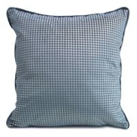 POSZEWKA WELUR VELVET KRATA 40X40 CM GRANATOWA