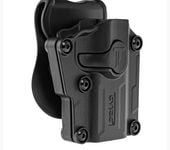 Uniwersalna polimerowa Kabura do pistoletów Cytac Mega-Fit Paddle black 1-U