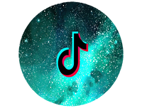 Opłatek na tort Tik Tok