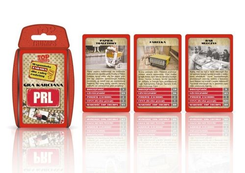 Gra Karciana  Top Trumps PRL na Arena.pl