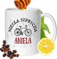 Kubek Dla Anieli Koleżanki Przyjaciółki Prezent Z Nadrukiem Biały 330Ml