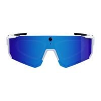 Sportowe okulary Colmi V06 AI Białe (z niebieskimi szkłami)