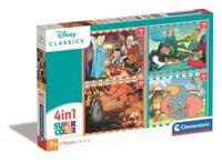 puzzle 4w1 disney classics 5232