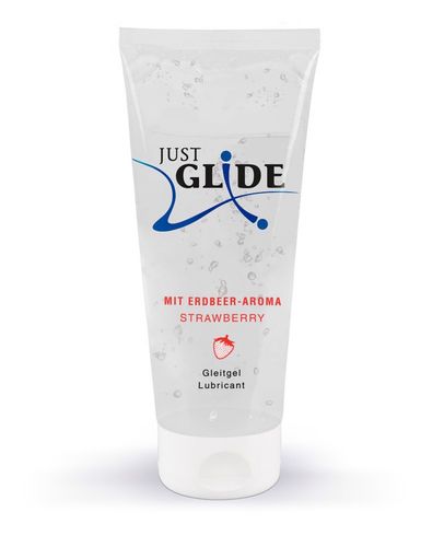 Żel Lubrykant Do Seksu Just Glide Strawberry 200 Ml O Smaku Truskawkowym na Arena.pl