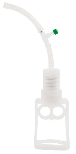 frohle pompka intymna l 20cm - model z tłokiem i zaworem, przezroczysta na Arena.pl