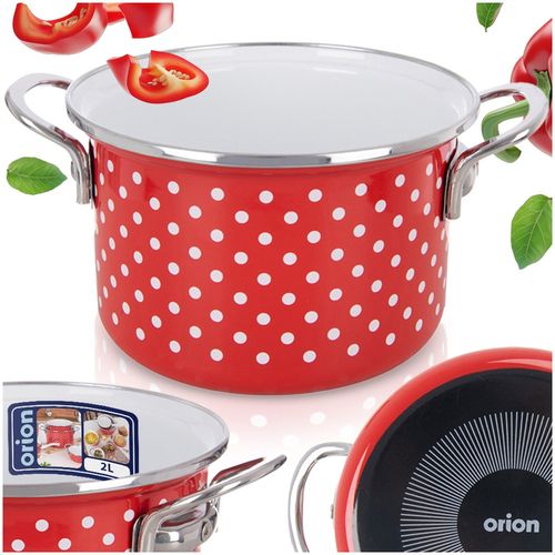 Garnek emaliowany TECKA 18 cm, 2 l na Arena.pl