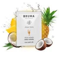 bruma aloe vera gel sliding pina colada 6ml - nawilżający żel wodny