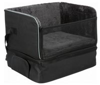 Fotelik legowisko kojec do samochodu dla małych psów - Trixie 45x38x37cm