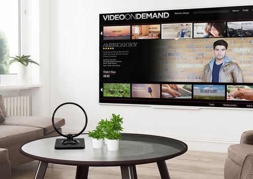 ANTENA POKOJOWA DVB-T2 AKTYWNA DO TV NAZIEMNEJ WZMACNIACZ 4K LTE MUX8 VAYOX na Arena.pl