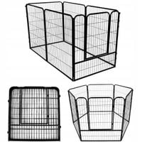 Klatka metal Springos średni pies 94 x 184 x 100 cm