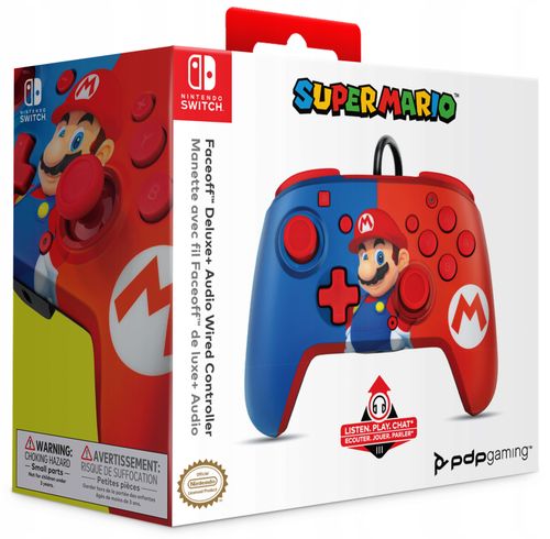 Gamepad PDP Switch Pad przewodowy Faceoff Delux+ na Arena.pl