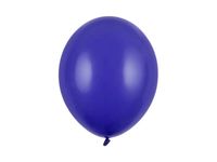 Balony pastelowe niebieskie granatowe strong, 30 cm 10 szt.