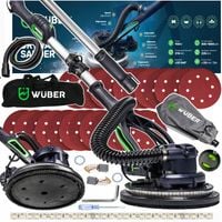 SZLIFIERKA DO GŁADZI GIPSU ŚCIAN SUFITU TYNKU ŻYRAFA WYSIĘGNIK 900 W