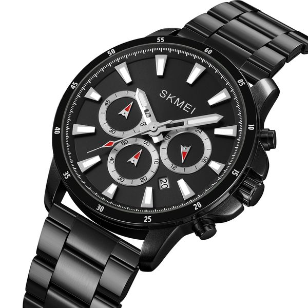 zegarek męski skmei 2295bk + box zdjęcie 9