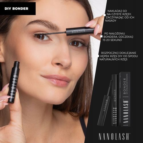 Bonder do rzęs do samodzielnej aplikacji Nanolash 5ml przedłużanie rzęs DIY na Arena.pl